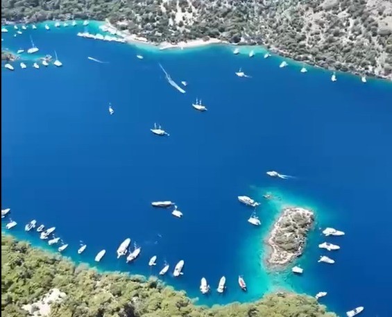 Marmaris’ten dünyaca ünlü koylara beş yıldızlı mavi yolculuk