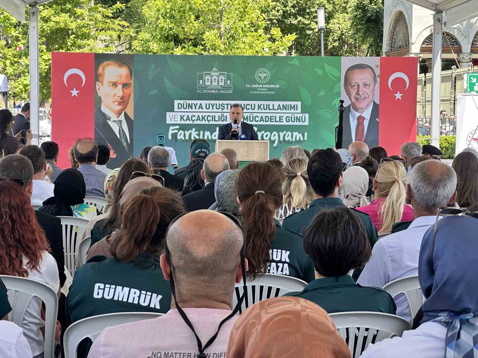 İstanbul Vali Yardımcısı Gözen: "Uyuşturucu kullanımı ve bağımlılık artık asrımızın en büyük problemi haline geldi"