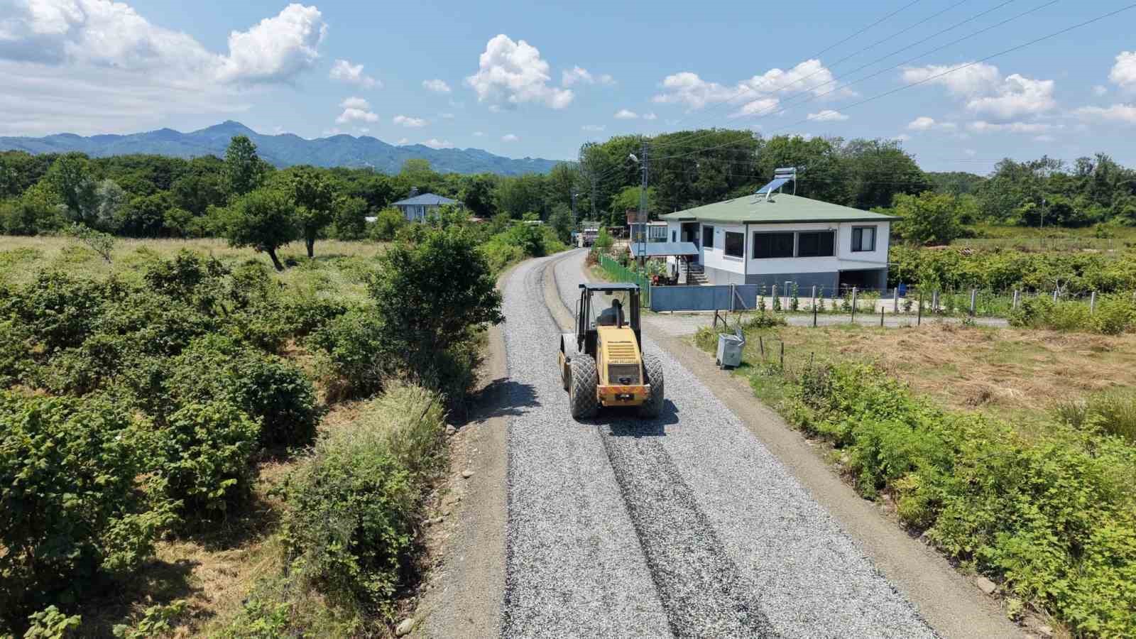 Terme’de yol çalışmalarında 200 milyon TL’yi aşan yatırım