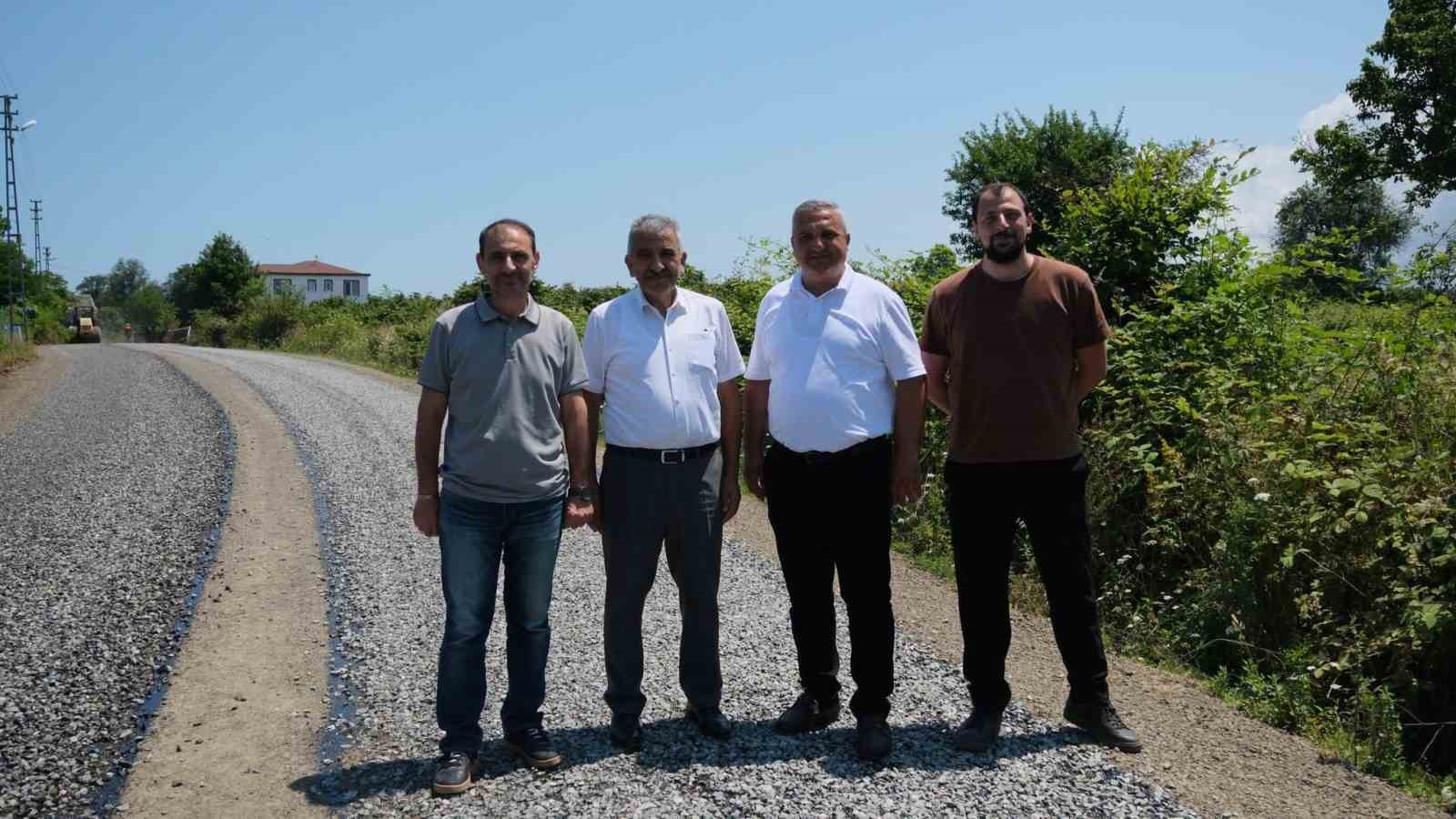 Terme’de yol çalışmalarında 200 milyon TL’yi aşan yatırım