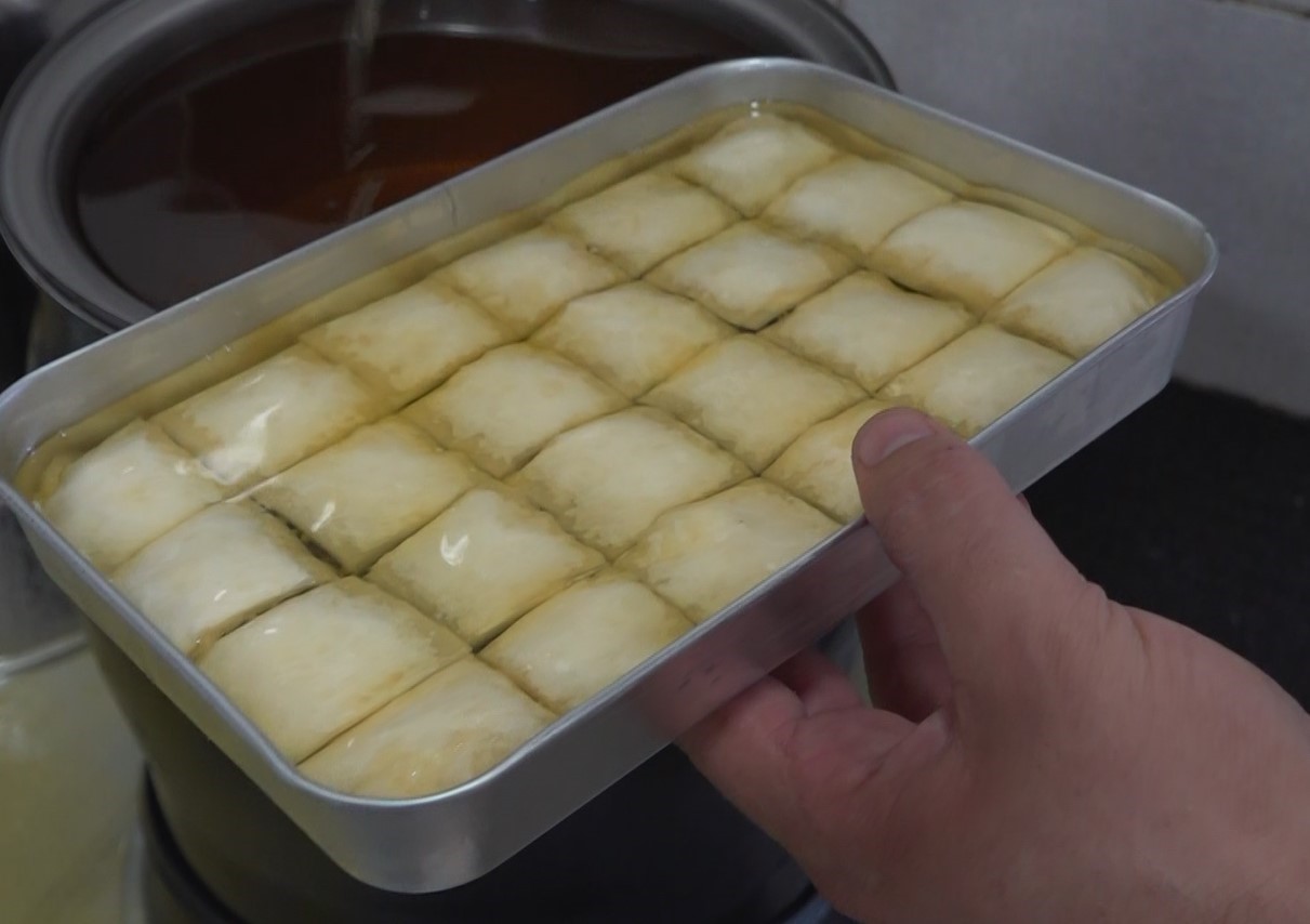 Gaziantep baklavasında ihracat yoğunluğu: Aylık talep 5 tonu geçiyor