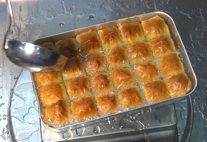 Gaziantep baklavasında ihracat yoğunluğu: Aylık talep 5 tonu geçiyor