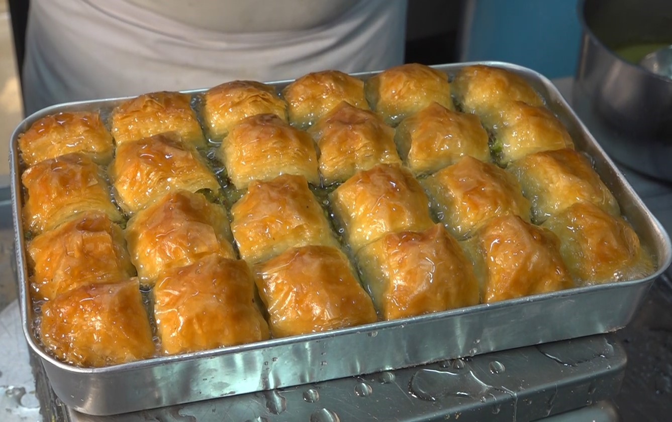 Gaziantep baklavasında ihracat yoğunluğu: Aylık talep 5 tonu geçiyor