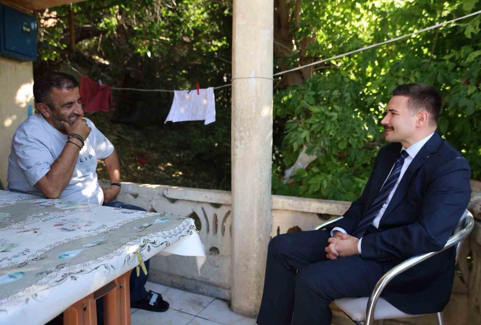 Gökçeada’da gönül kapıları çalındı, dualar alındı