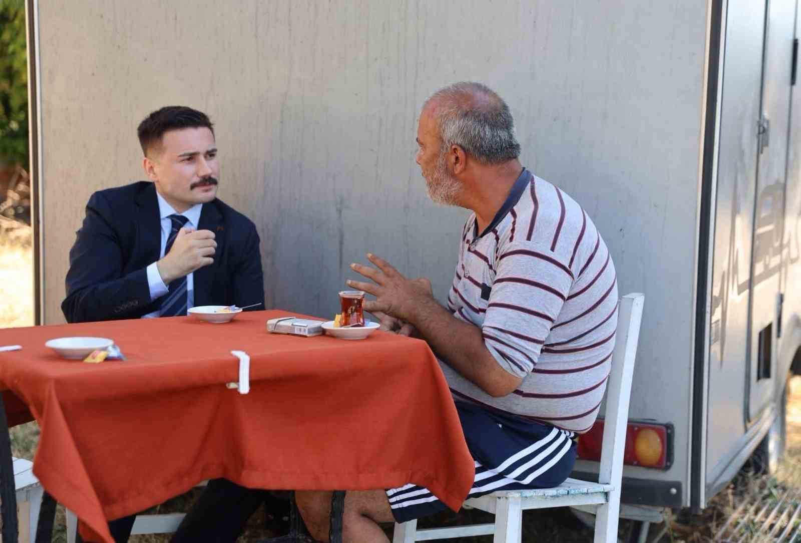 Gökçeada’da gönül kapıları çalındı, dualar alındı