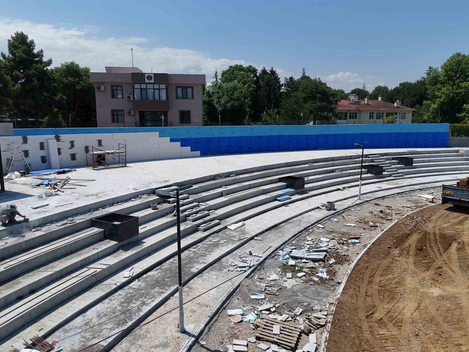 Millet bahçesinde çalışmalar yüzde 80 tamamlandı