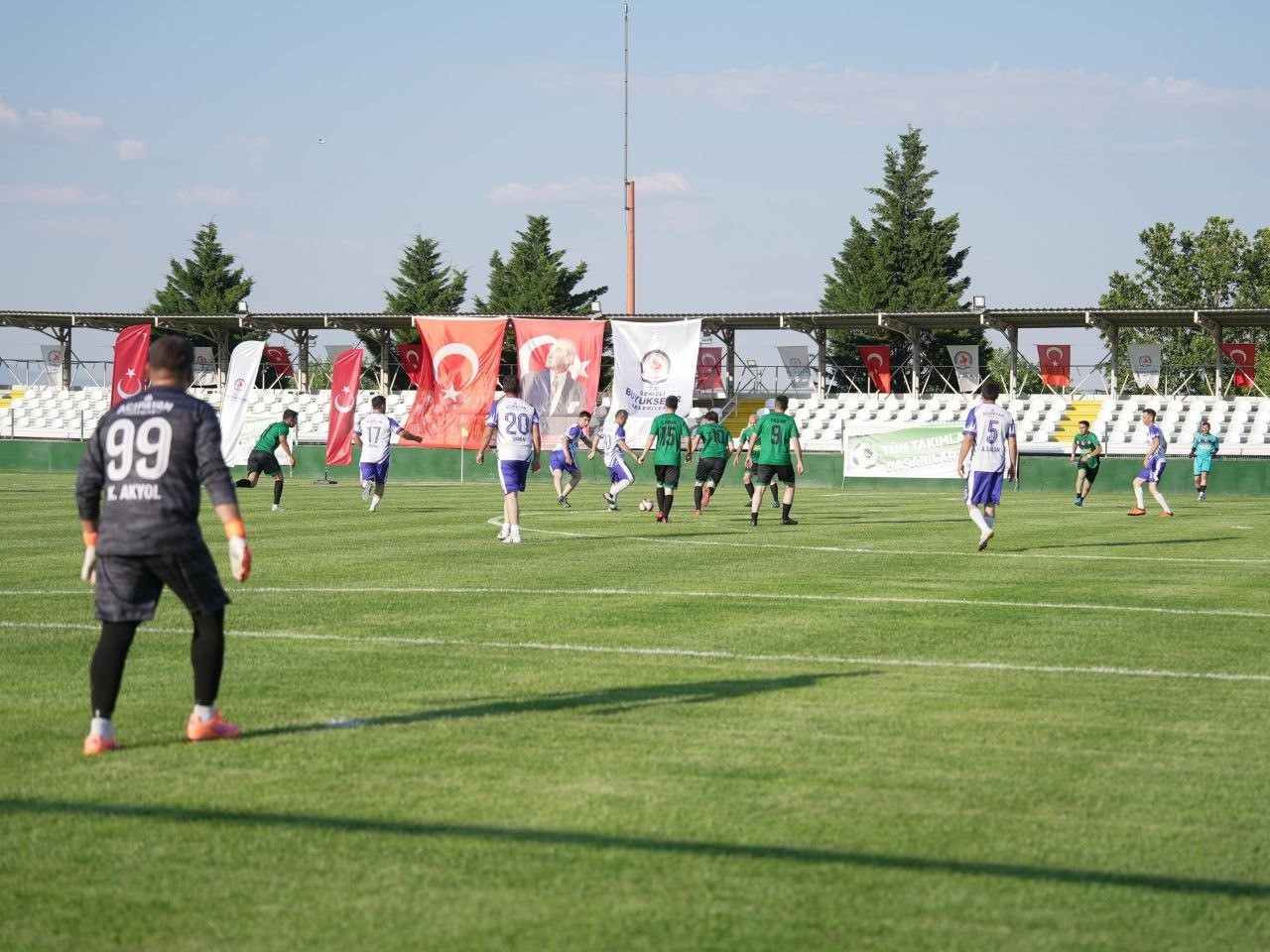 Denizli Büyükşehir Belediyesi Birimler Arası Futbol Turnuvası coşkuyla başladı