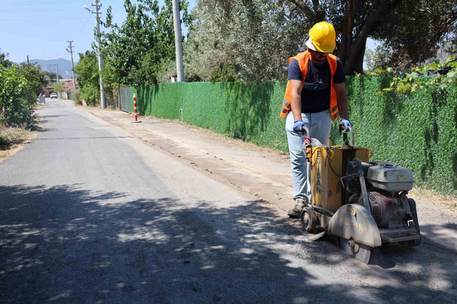 Menemen’de doğal gaz seferberliği başladı