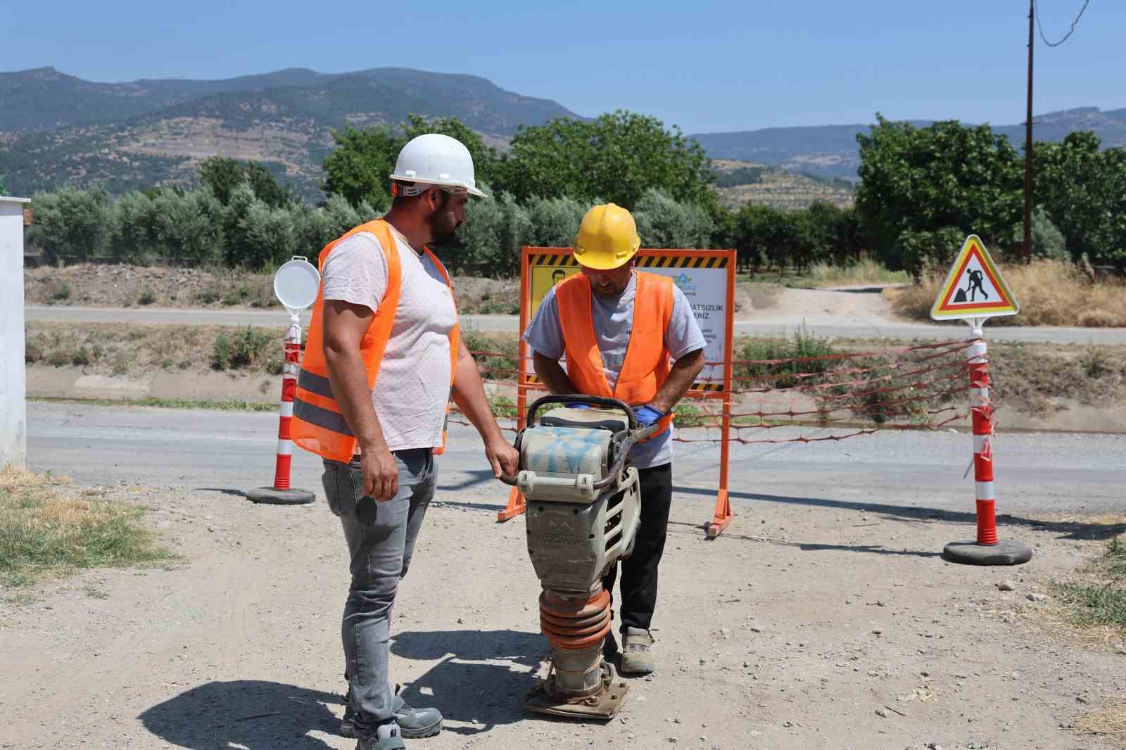 Menemen’de doğal gaz seferberliği başladı