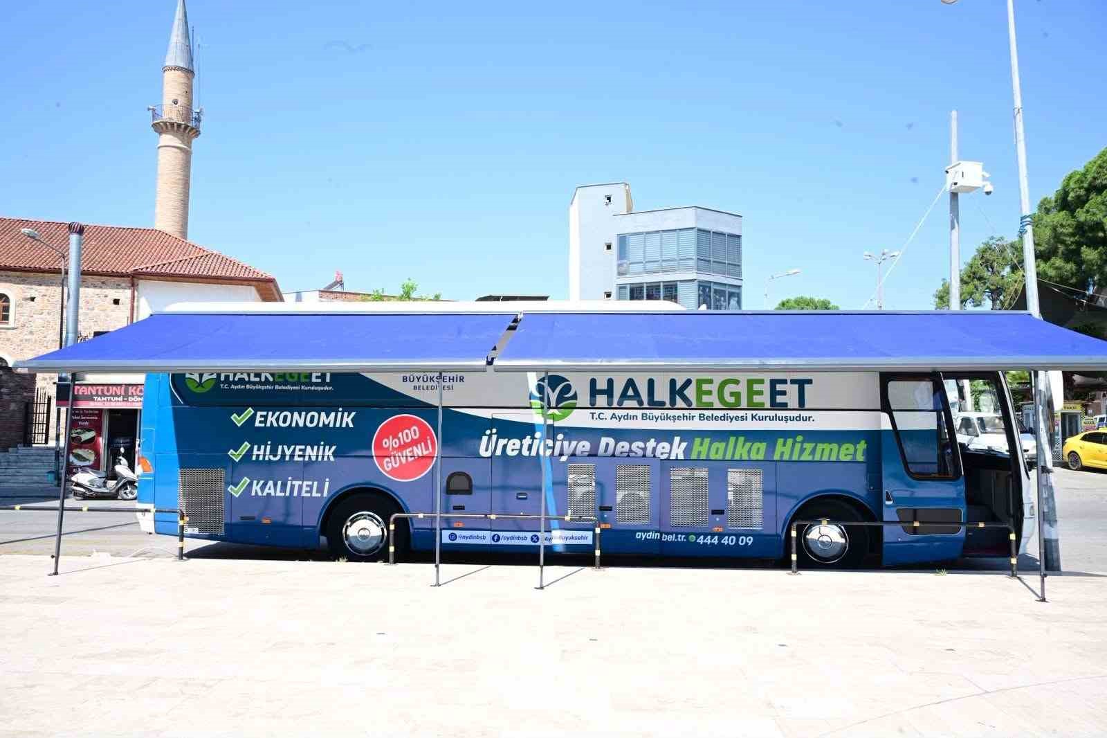 Mobil Halk Ege Et Köşk’te vatandaşlarla buluştu