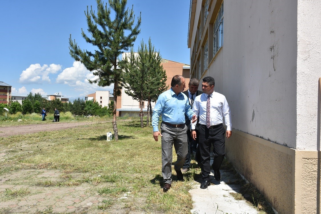 Erzurum GSİM’de tesis atağı hız kesmiyor