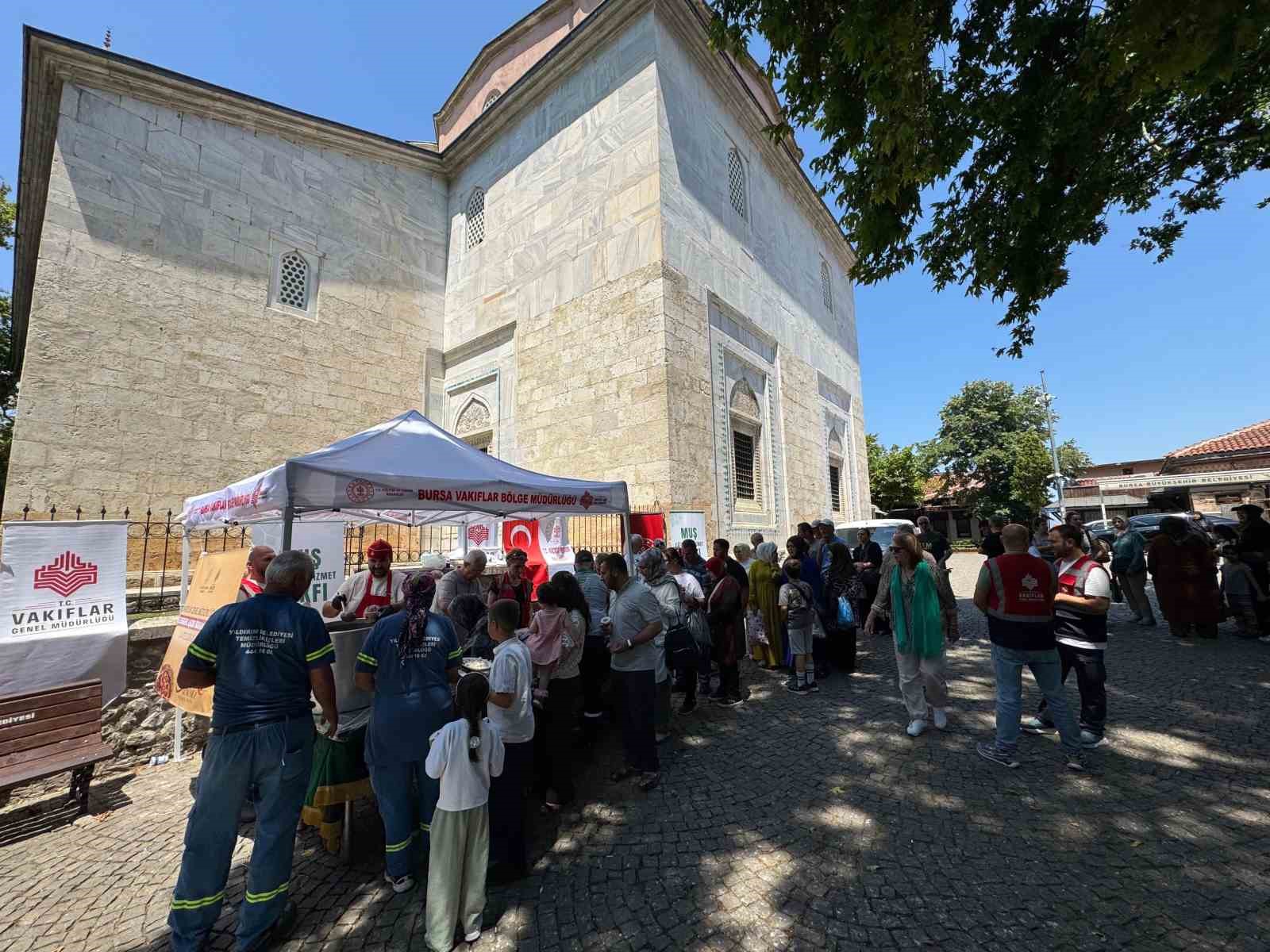 Bursa’da Sultan Çelebi Mehmed Han, vefatının 605. yılında dualarla anıldı