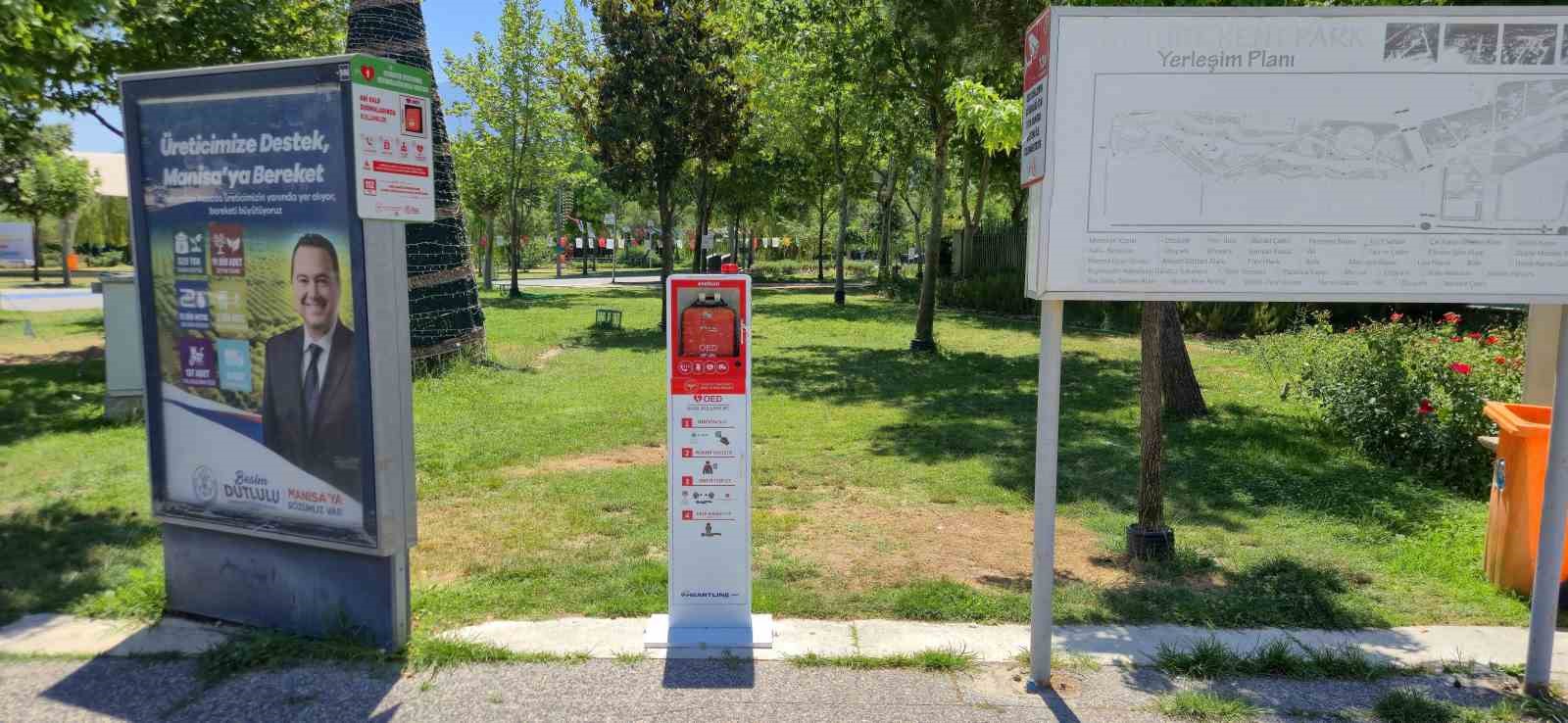 Manisa’da yerli ve milli hayat kurtaran cihazlar devrede