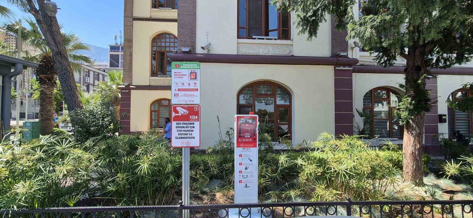 Manisa’da yerli ve milli hayat kurtaran cihazlar devrede