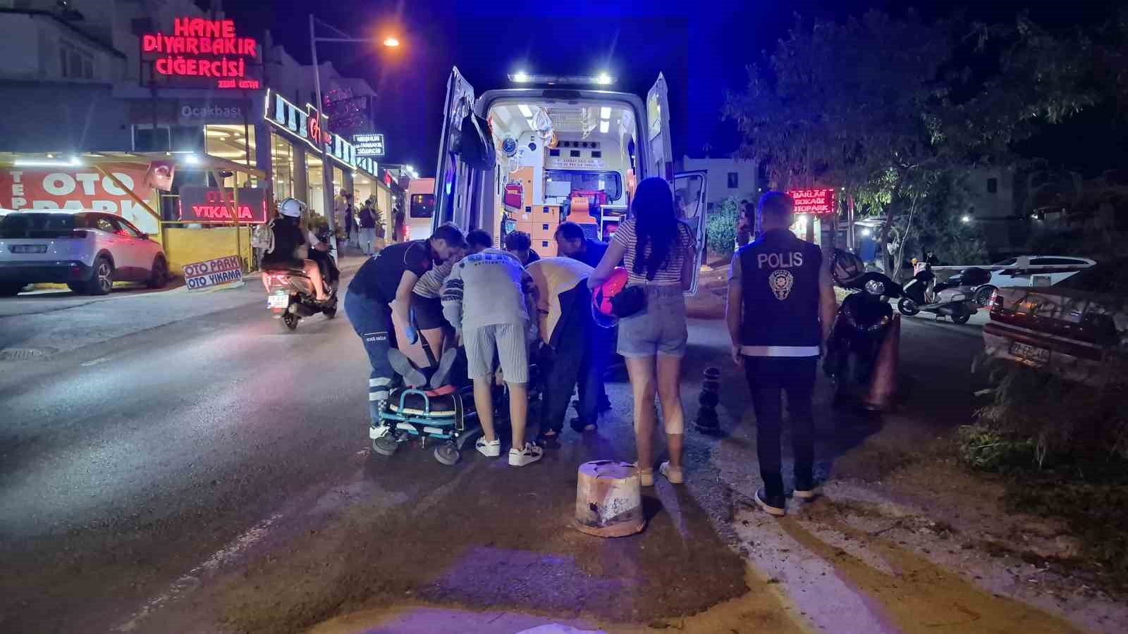 Uygulamadan kaçarken polisi ve motosikletliyi yaraladı