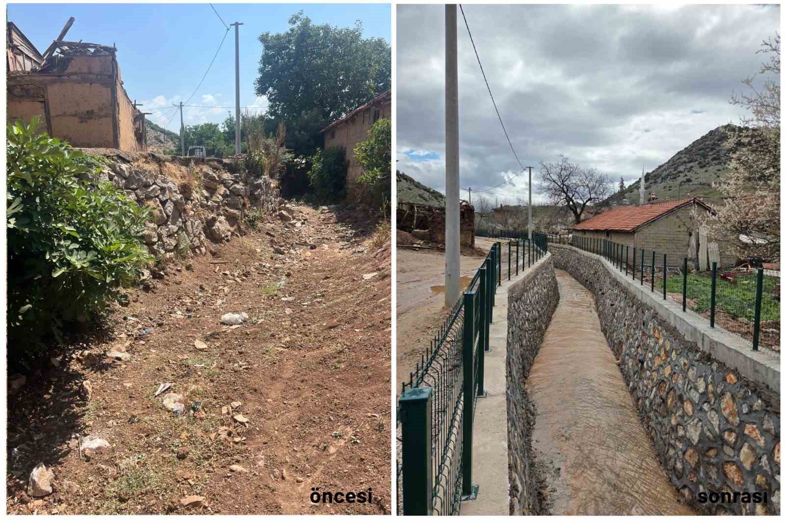 Büyükşehir’den Gürsu’da dere ıslahı ve kanalizasyon hatları tamamlandı