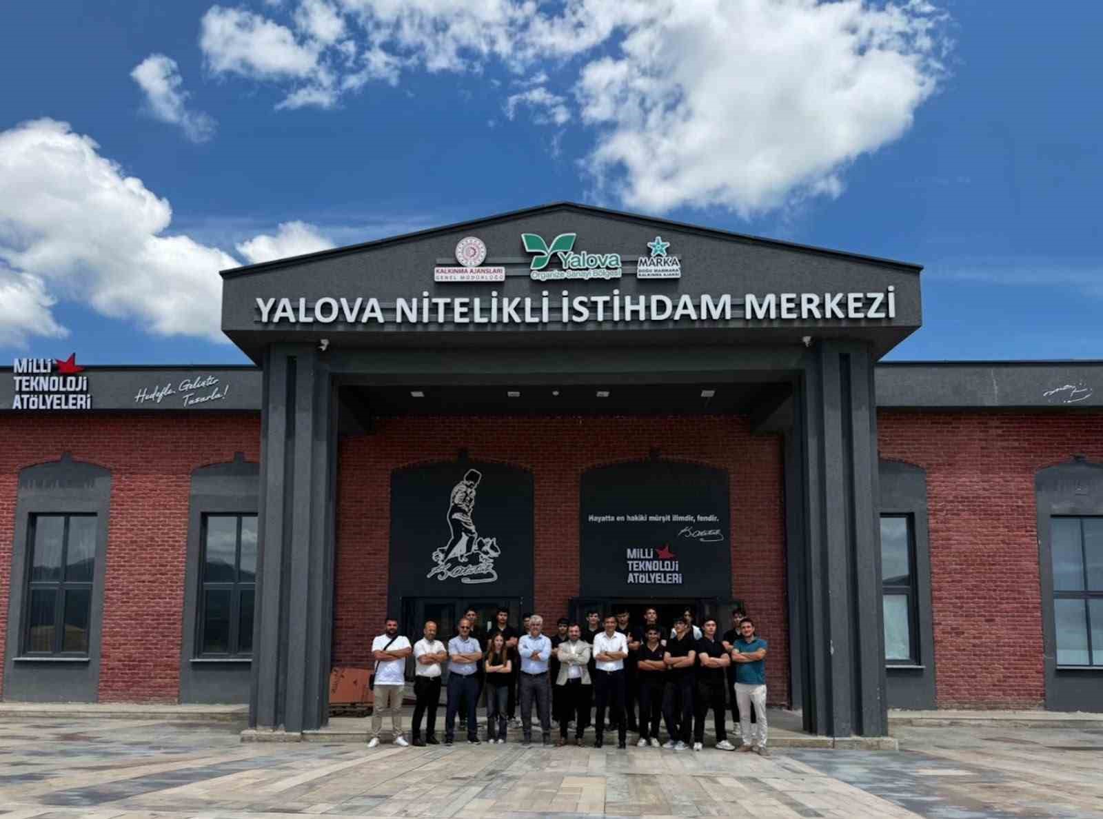 Yalova OSB’de eğitim yılının son "52 Hafta 52 Okul" ziyareti yapıldı
