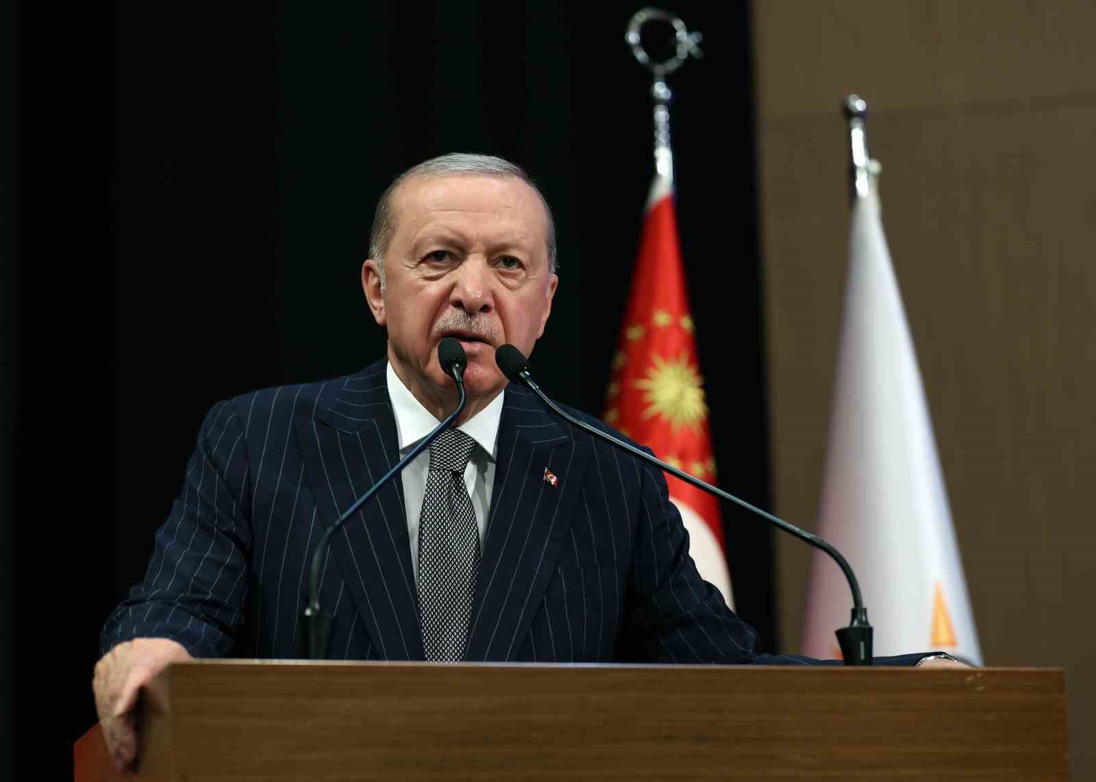 Cumhurbaşkanı Erdoğan: 