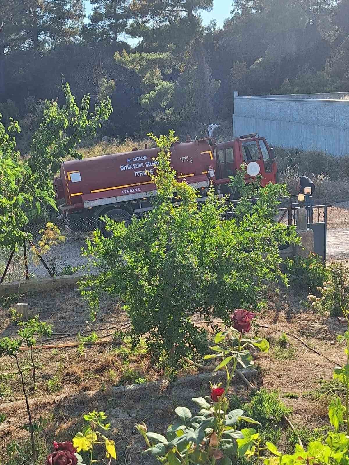 Spiral makinesinden çıkan kıvılcımlar ormanın yanmasına neden oldu: 1 gözaltı