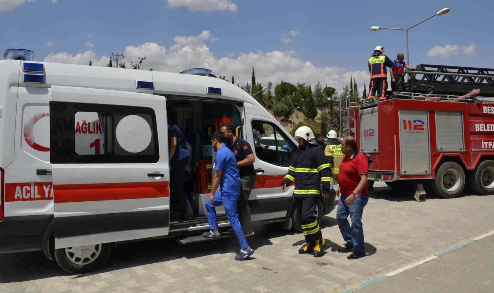 Devlet hastanesindeki acil durum tatbikatı gerçeği aratmadı