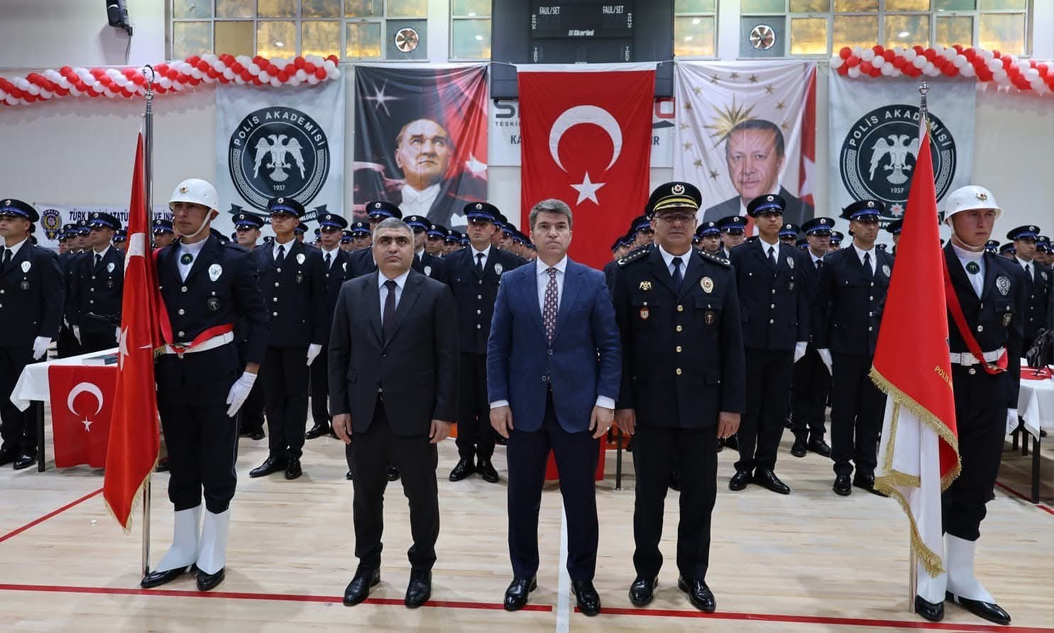 Merzifon POMEM’de 162 polis adayı mezun oldu