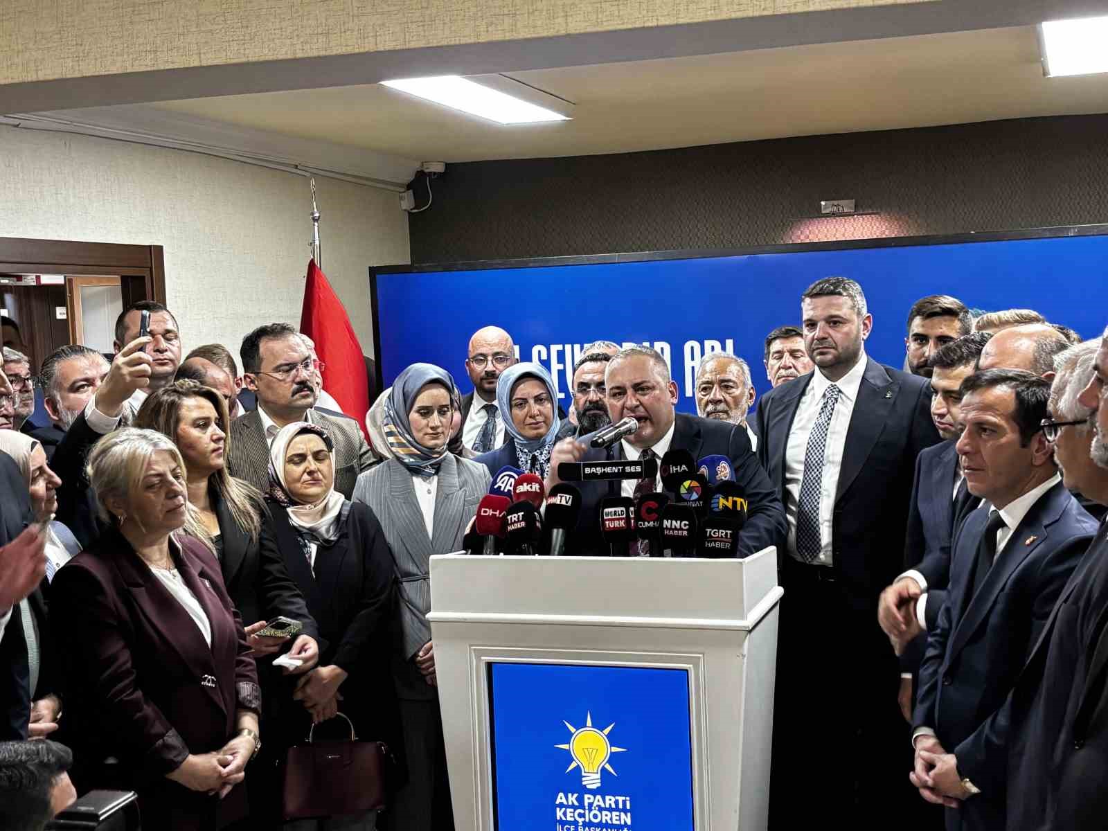 AK Parti’ye geçen Keçiören Belediye Başkanı Özarslan: "Nasıl geçmişte kapılarımız sonuna kadar herkese açıksa bundan sonra da açık olacak"