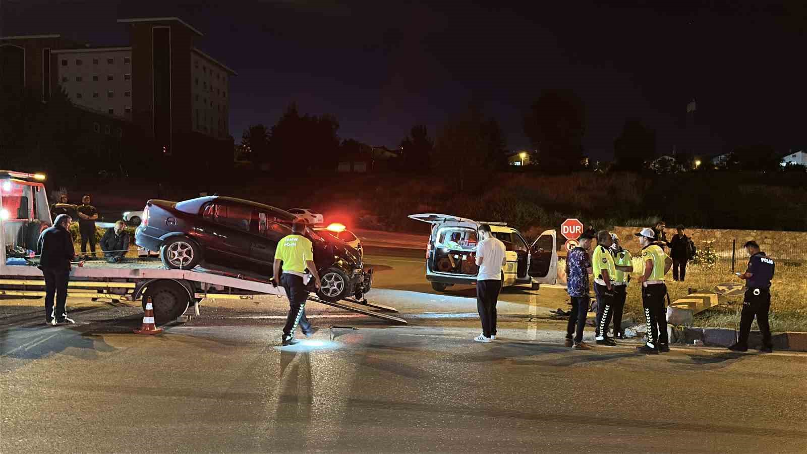 Kastamonu’da iki otomobil çarpıştı: 4 yaralı