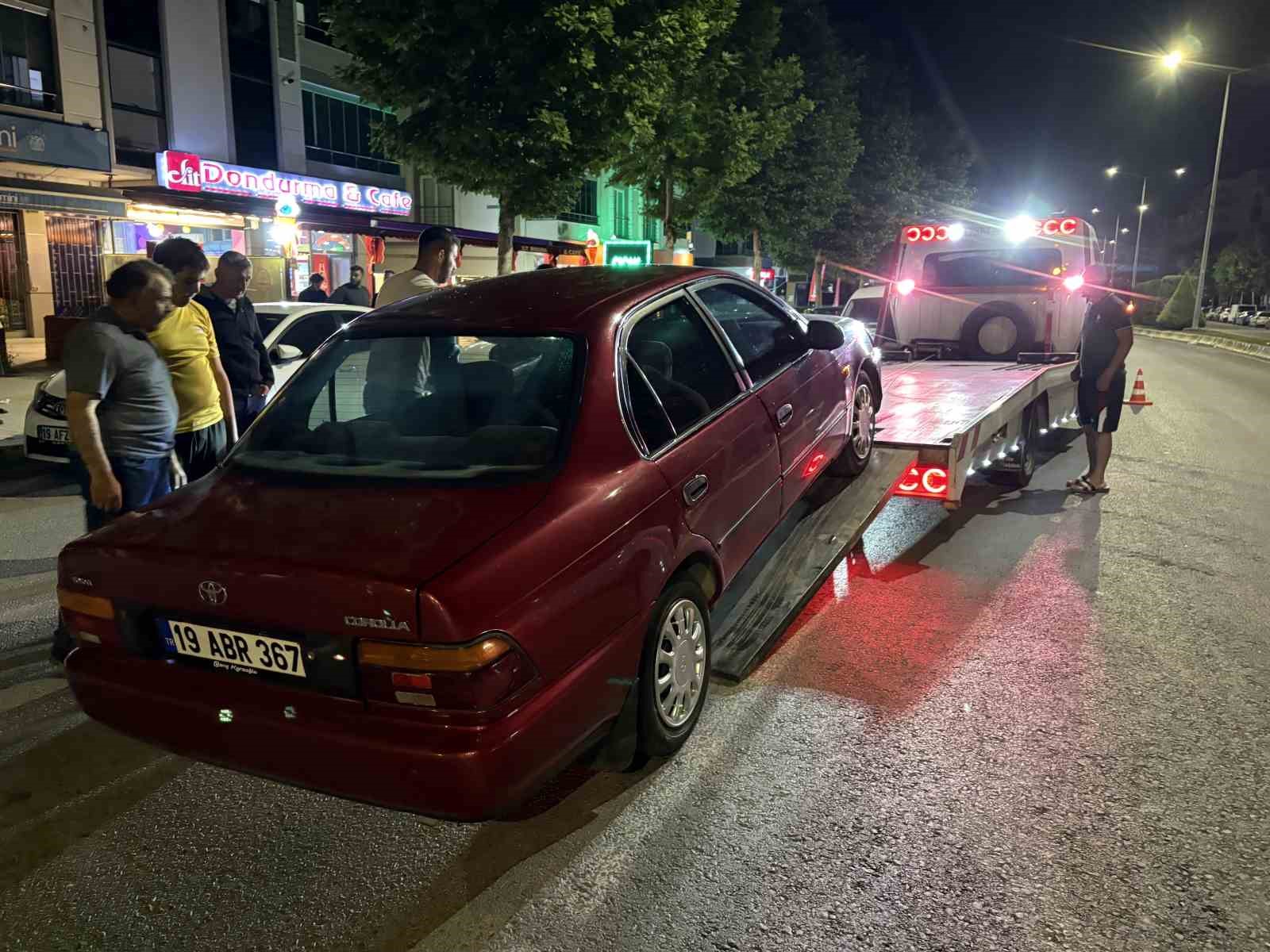Çorum’da zincirleme kaza: 2 yaralı