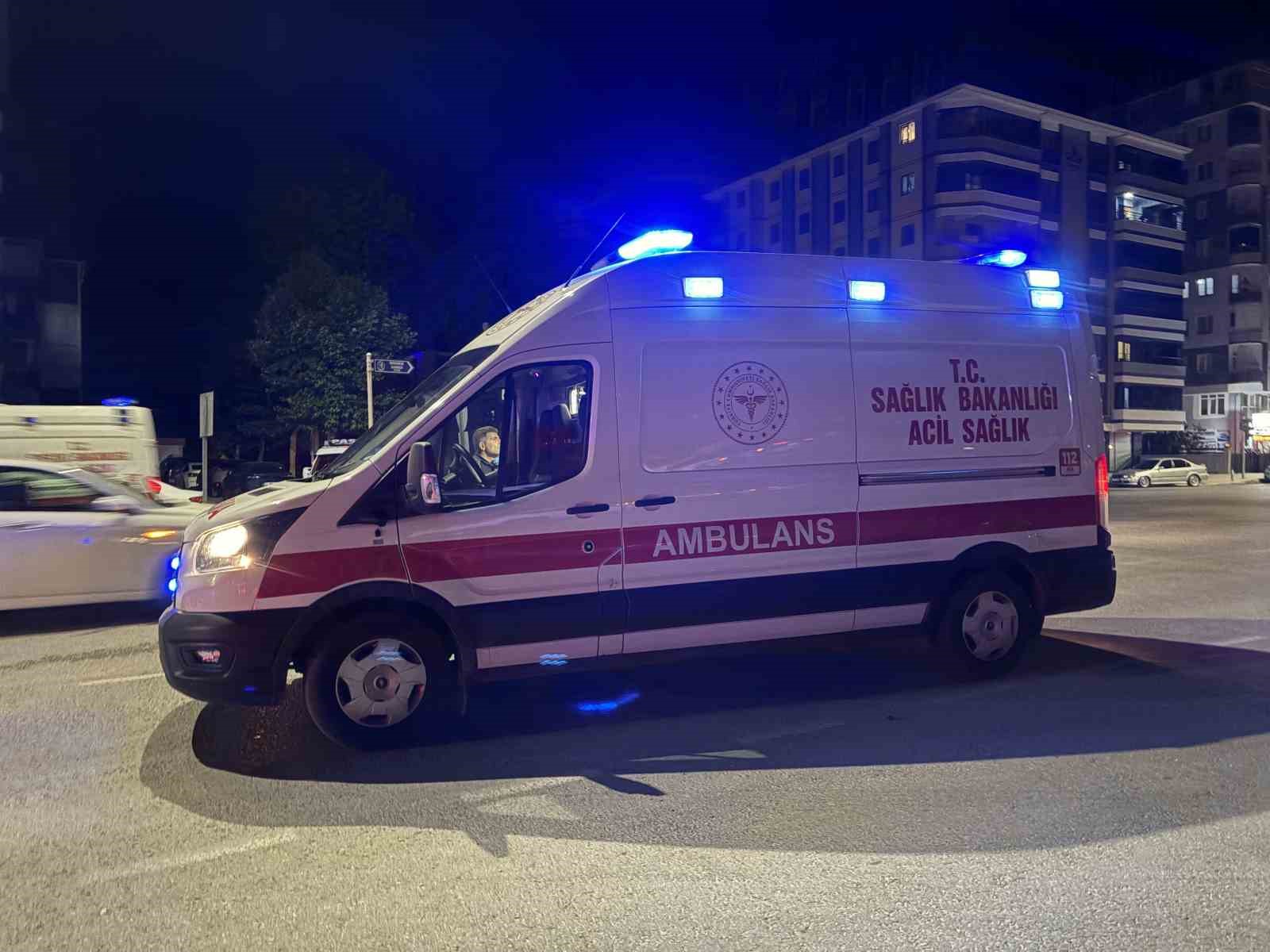 Çorum’da zincirleme kaza: 2 yaralı