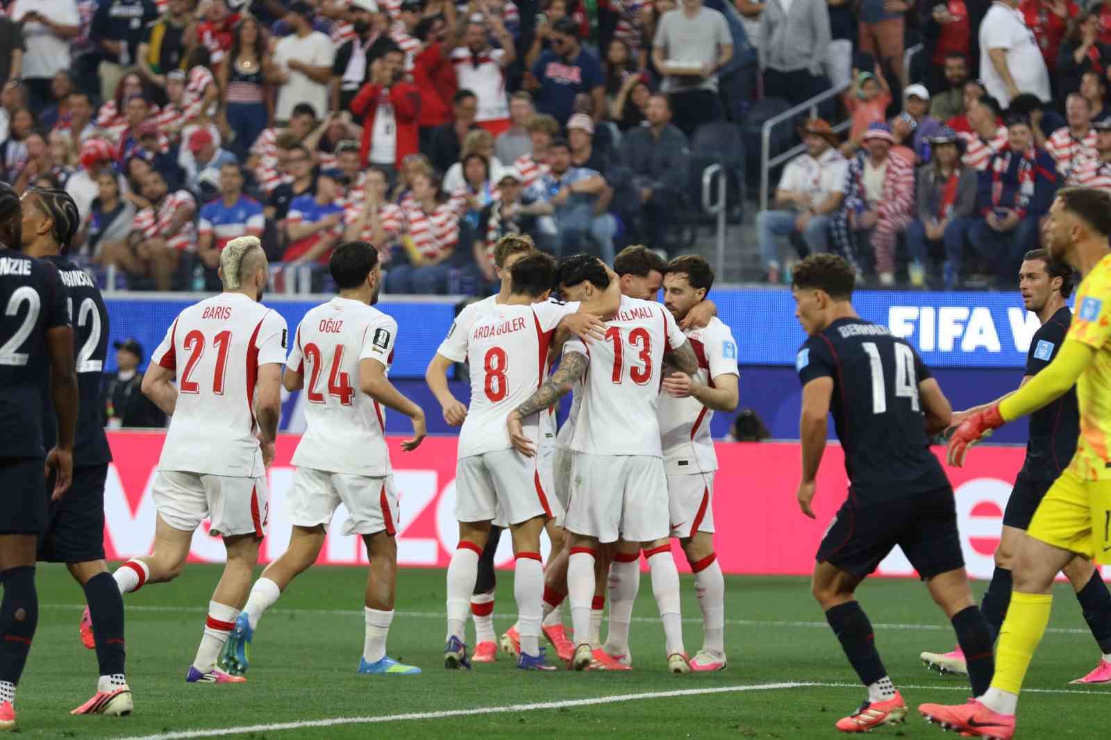 2026 FIFA Dünya Kupası: Türkiye: 2 - ABD: 1 (İlk yarı)