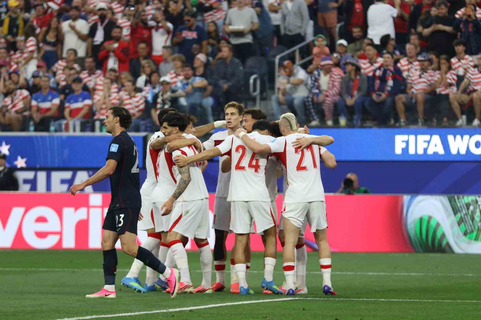 2026 FIFA Dünya Kupası: Türkiye: 2 - ABD: 1 (İlk yarı)