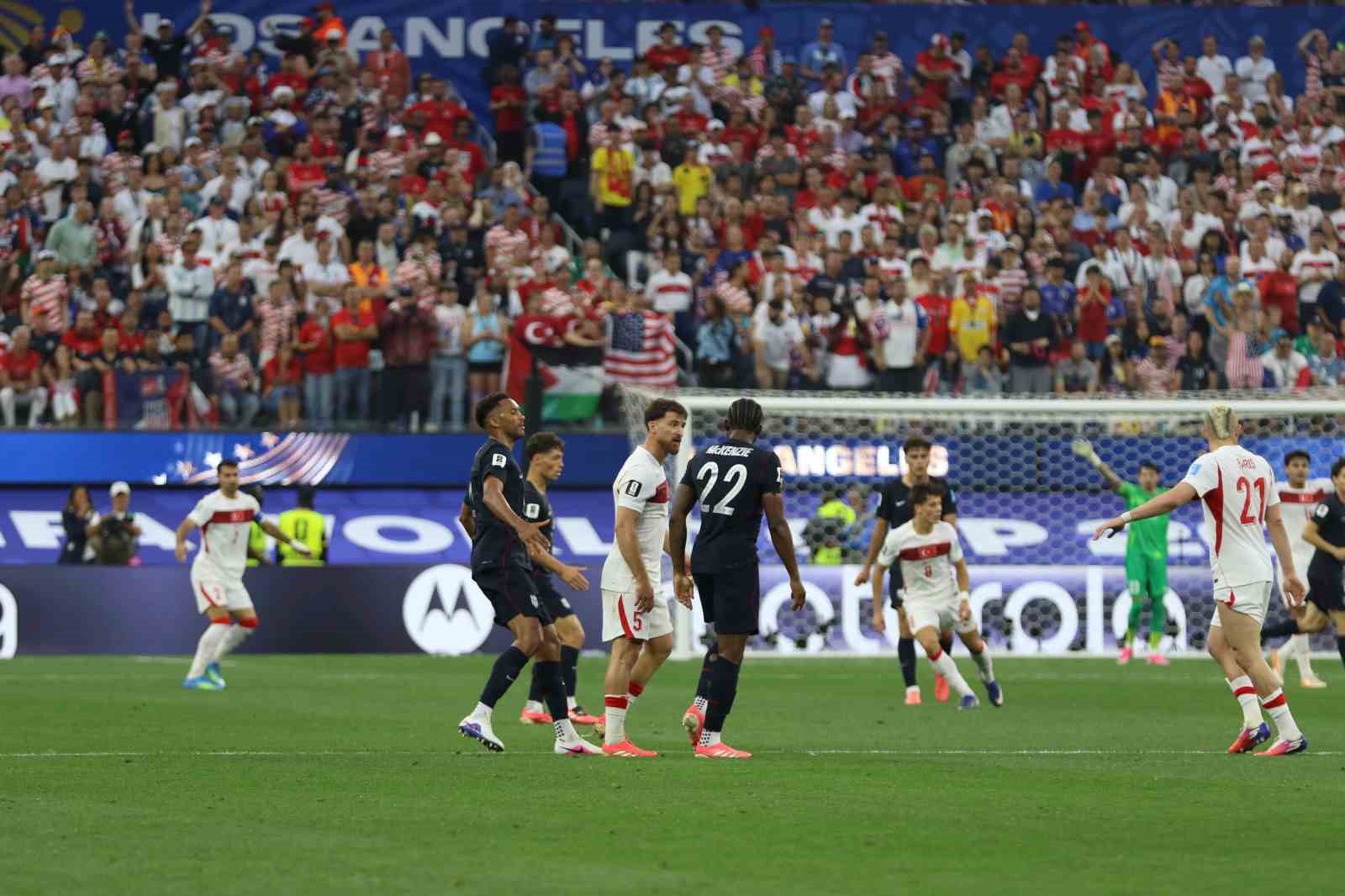 2026 FIFA Dünya Kupası: Türkiye: 2 - ABD: 1 (İlk yarı)