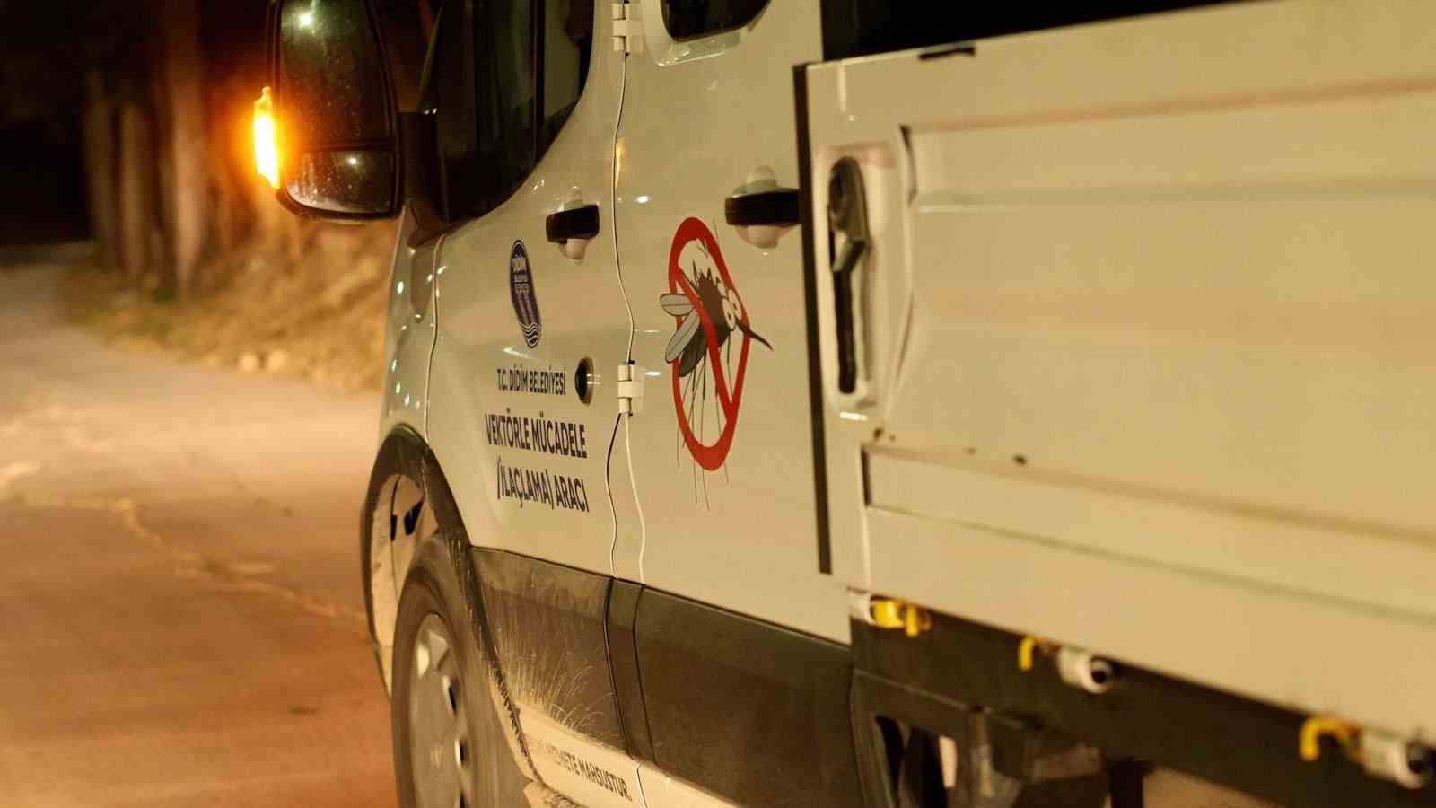 Didim Belediyesi ilaçlama çalışmaları sürüyor
