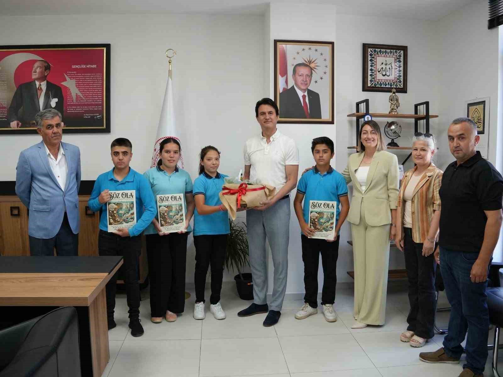 Köyceğiz Ortaokulu ‘Dijital Dergi’ üçüncüsü oldu