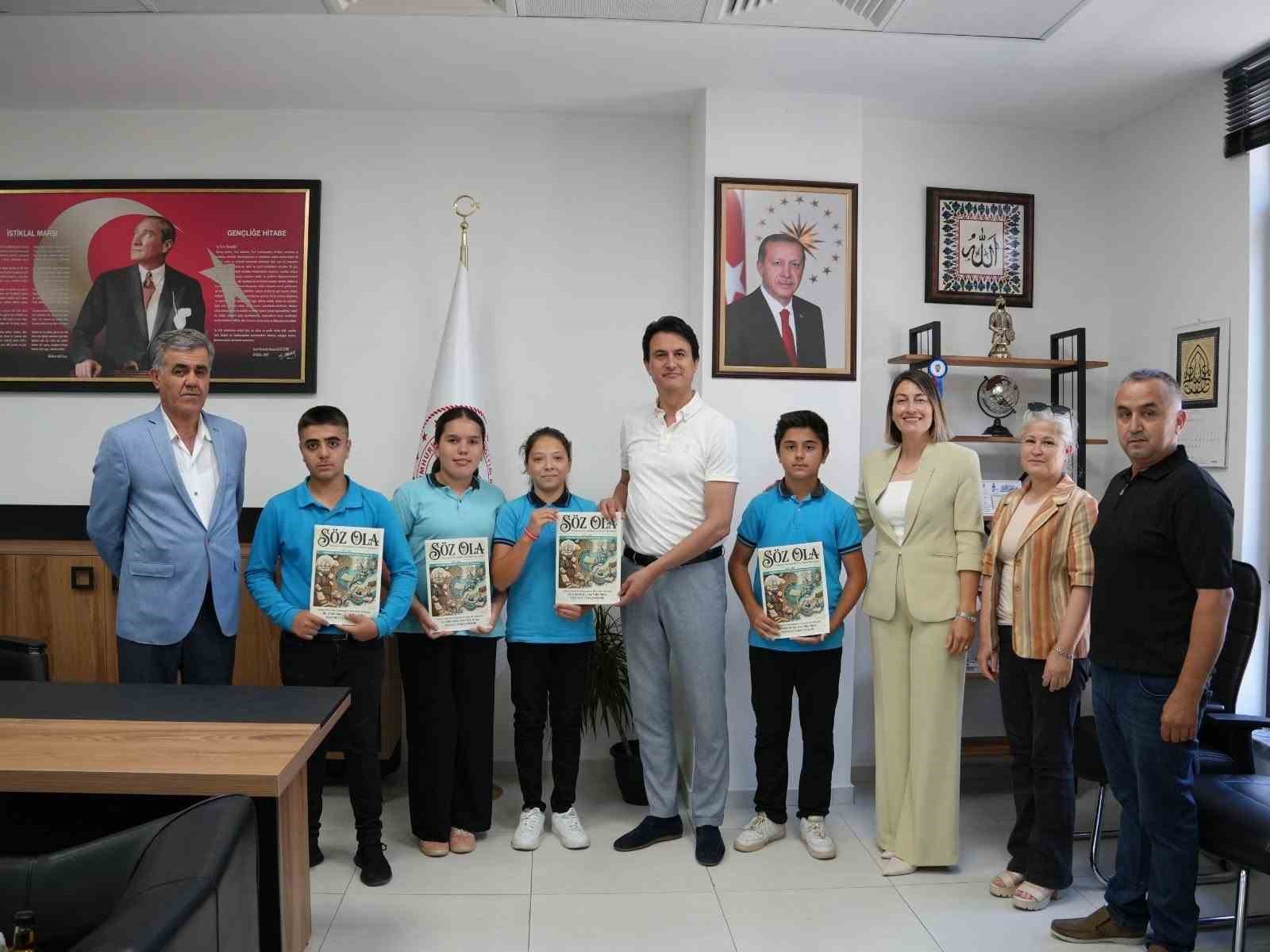 Köyceğiz Ortaokulu ‘Dijital Dergi’ üçüncüsü oldu