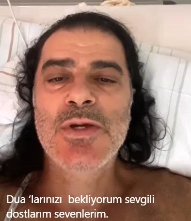 Sanatçı Efe Güngör sevenlerinden dua bekliyor