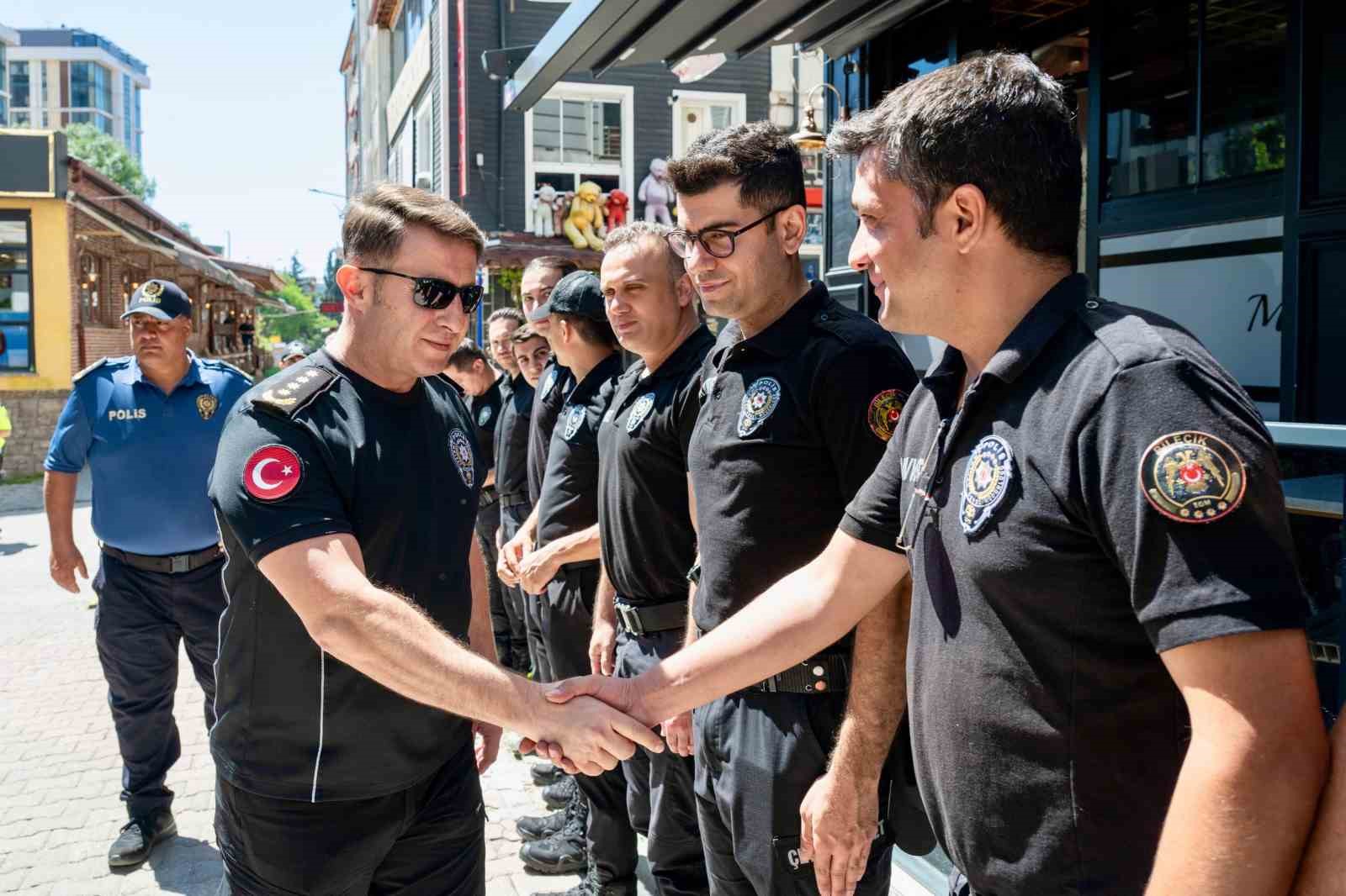 Bilecik’te veda programı düzenlendi