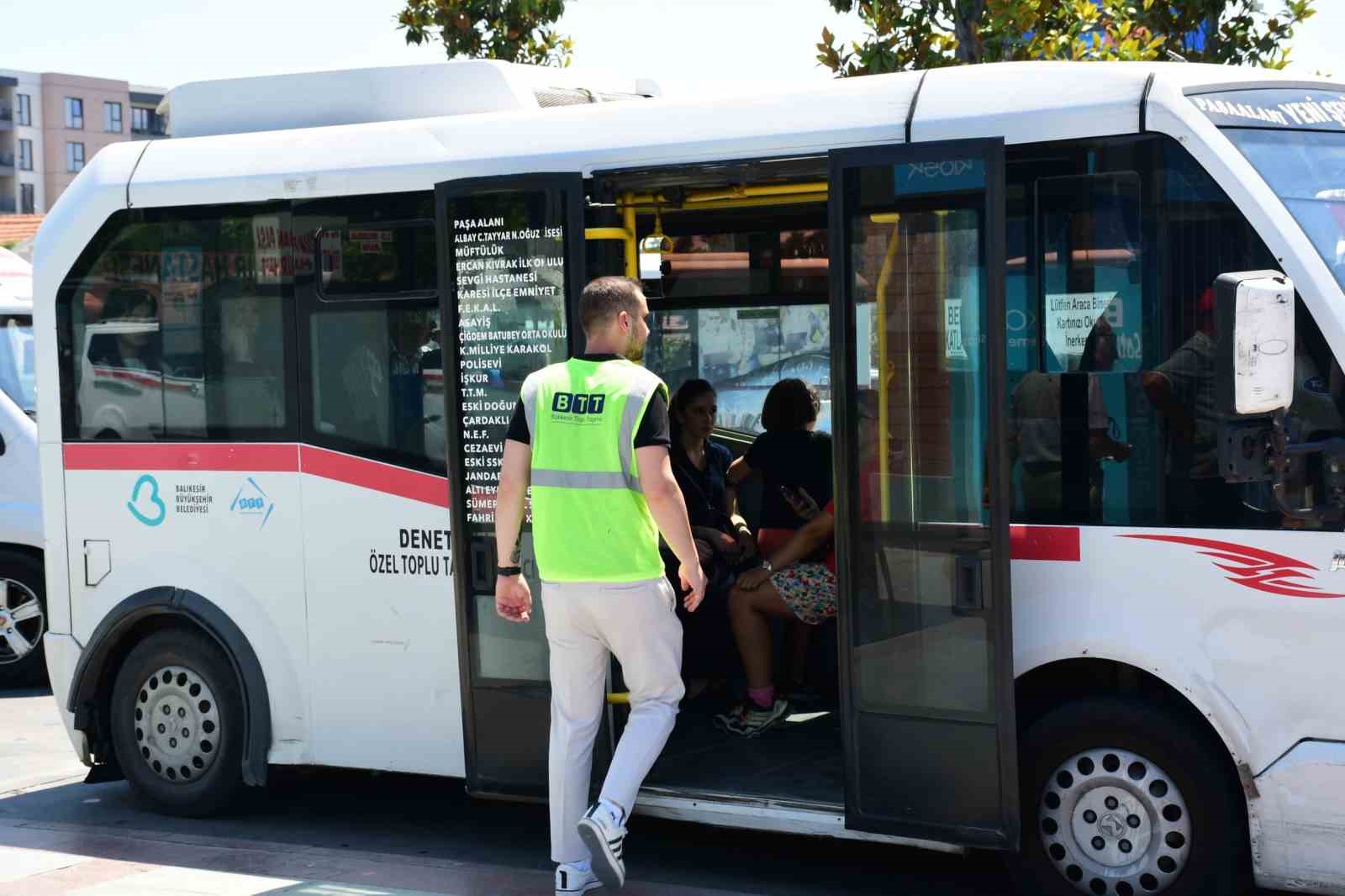Balıkesir Büyükşehir Belediyesi saha denetimlerini sürdürüyor