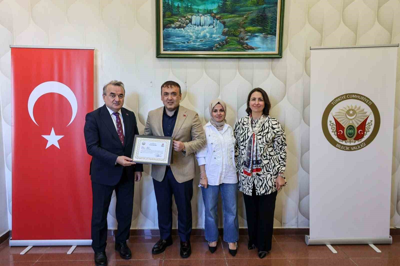Bilecik’te mülki idare amirlerine veda programı