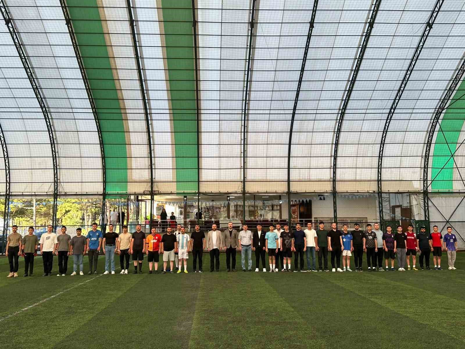 Şehit Astsubay İlhan Ongan’ın adı sahada yaşatıldı