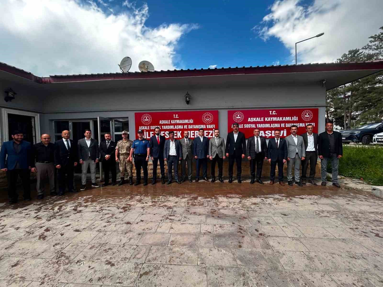 Aşkale’de aşevi hizmete açıldı: Günde 70 aileye sıcak yemek ulaştırılacak