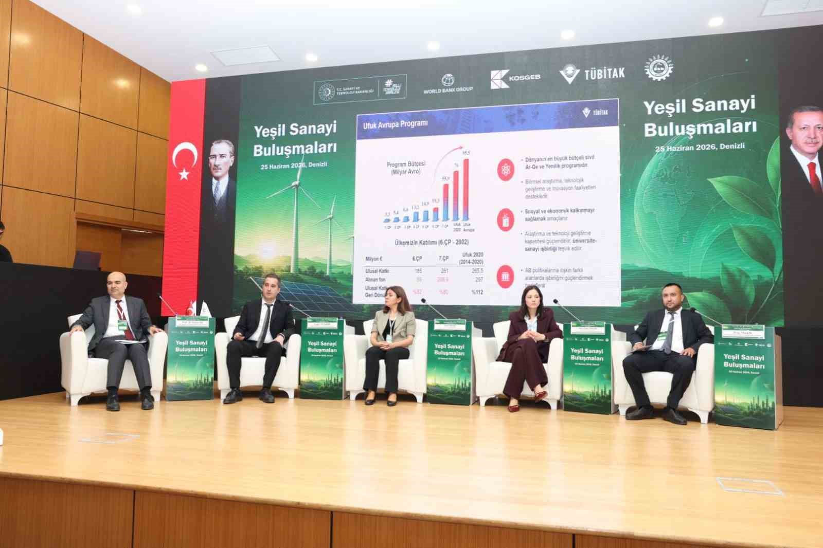 Denizli Organize Sanayi Bölgesi ’Yeşil Sanayi Buluşmaları’na ev sahipliği yaptı