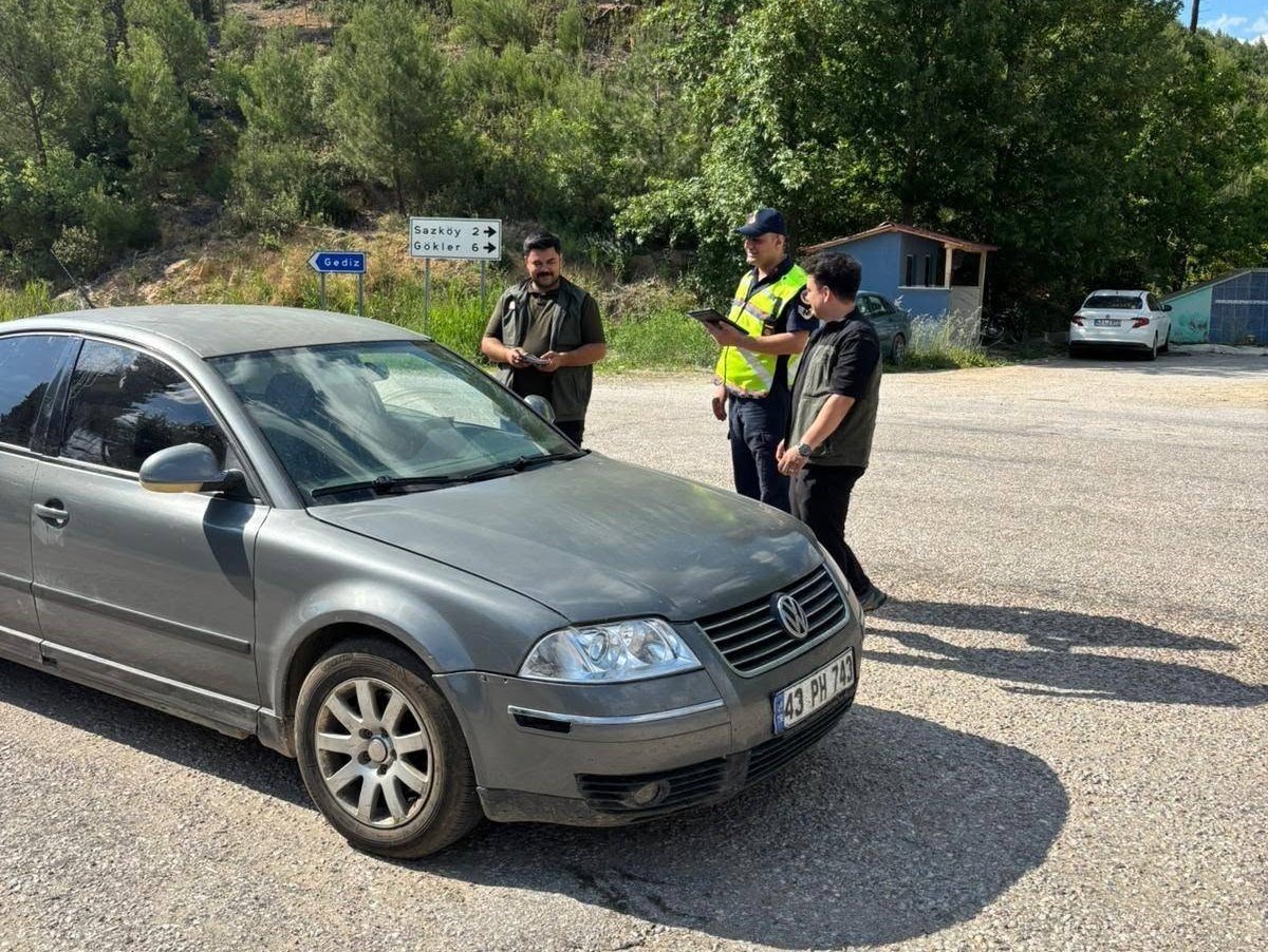 Gediz’de orman yangınlarına karşı broşürlü önlem