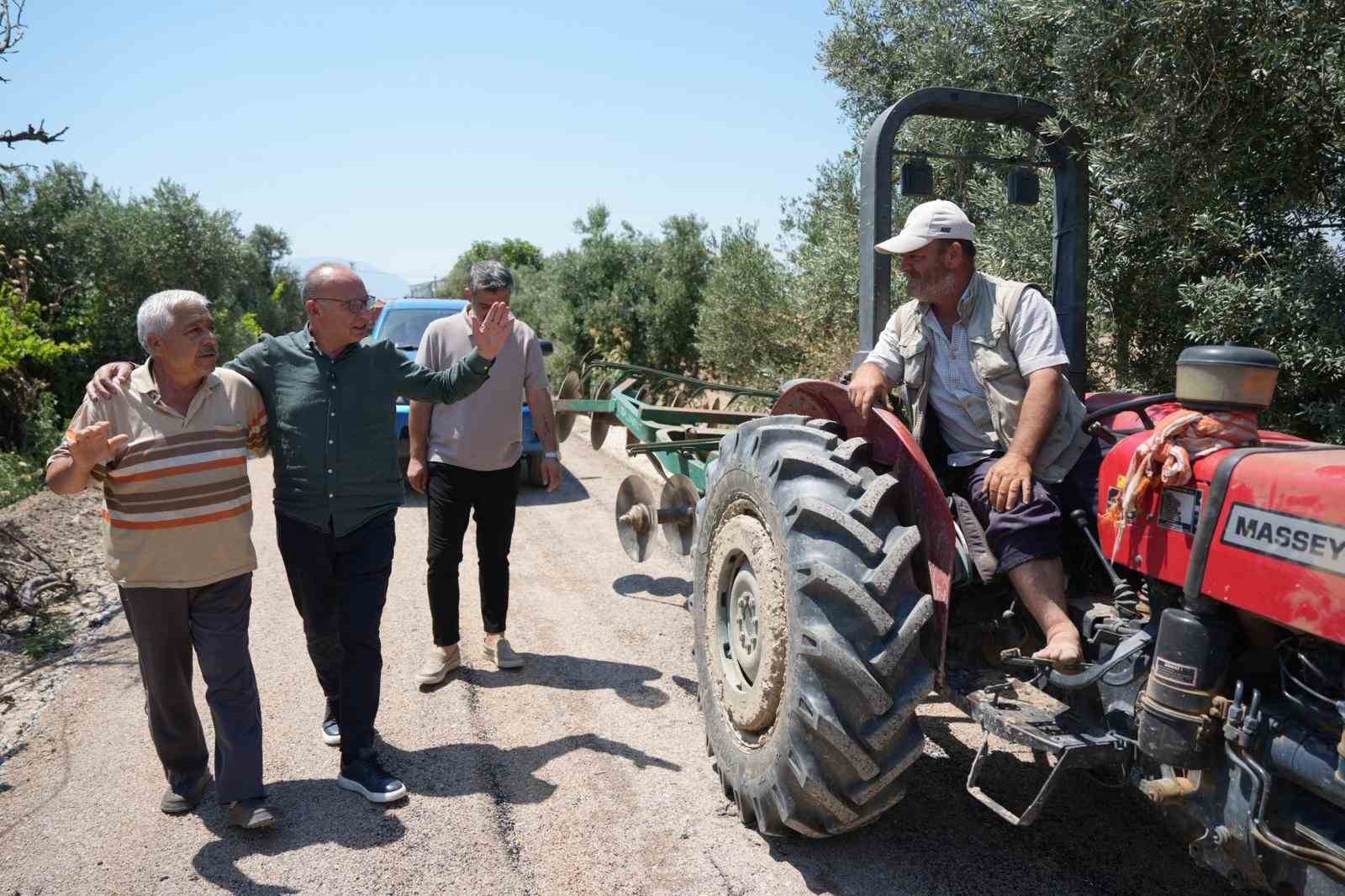 Turgutlu Belediyesi asfalt sezonunu açtı