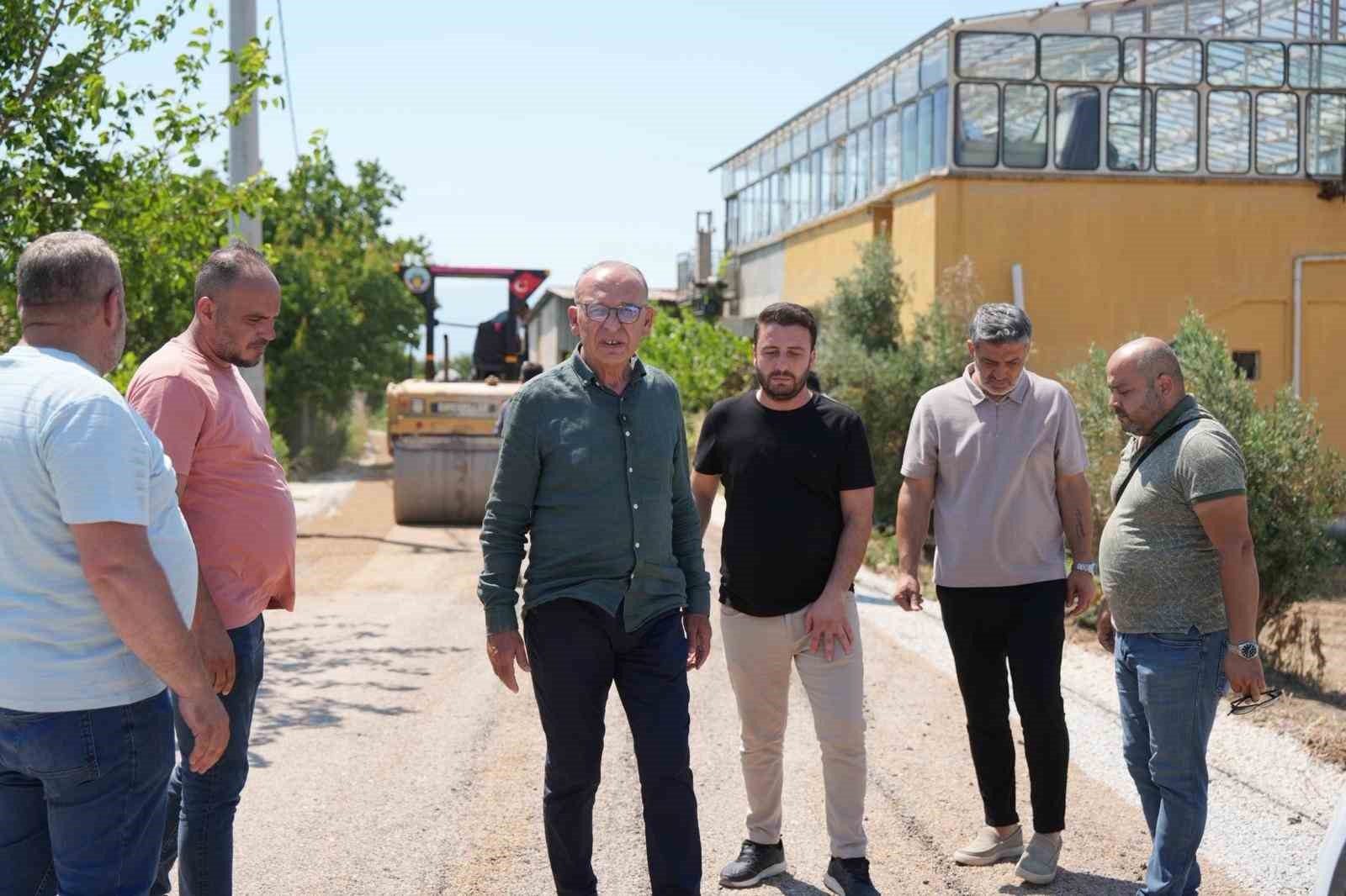 Turgutlu Belediyesi asfalt sezonunu açtı