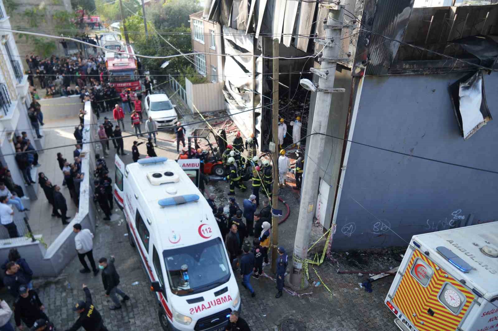 Kocaeli’de 7 kişinin öldüğü fabrika yangını soruşturmasında 7 belediye yetkilisi tutuklandı