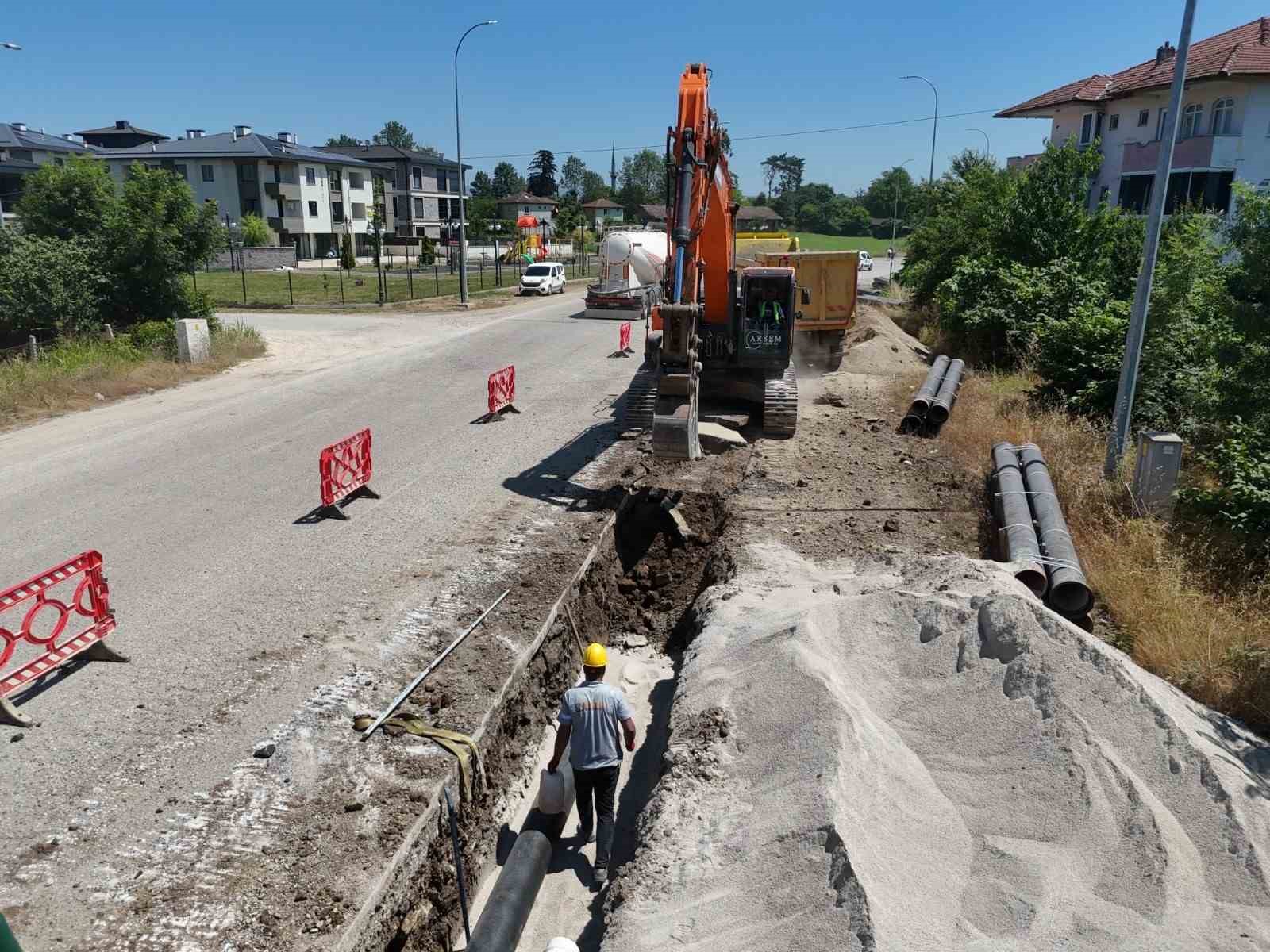 Düzce’de içme suyu şebekesi baştan sona yenileniyor