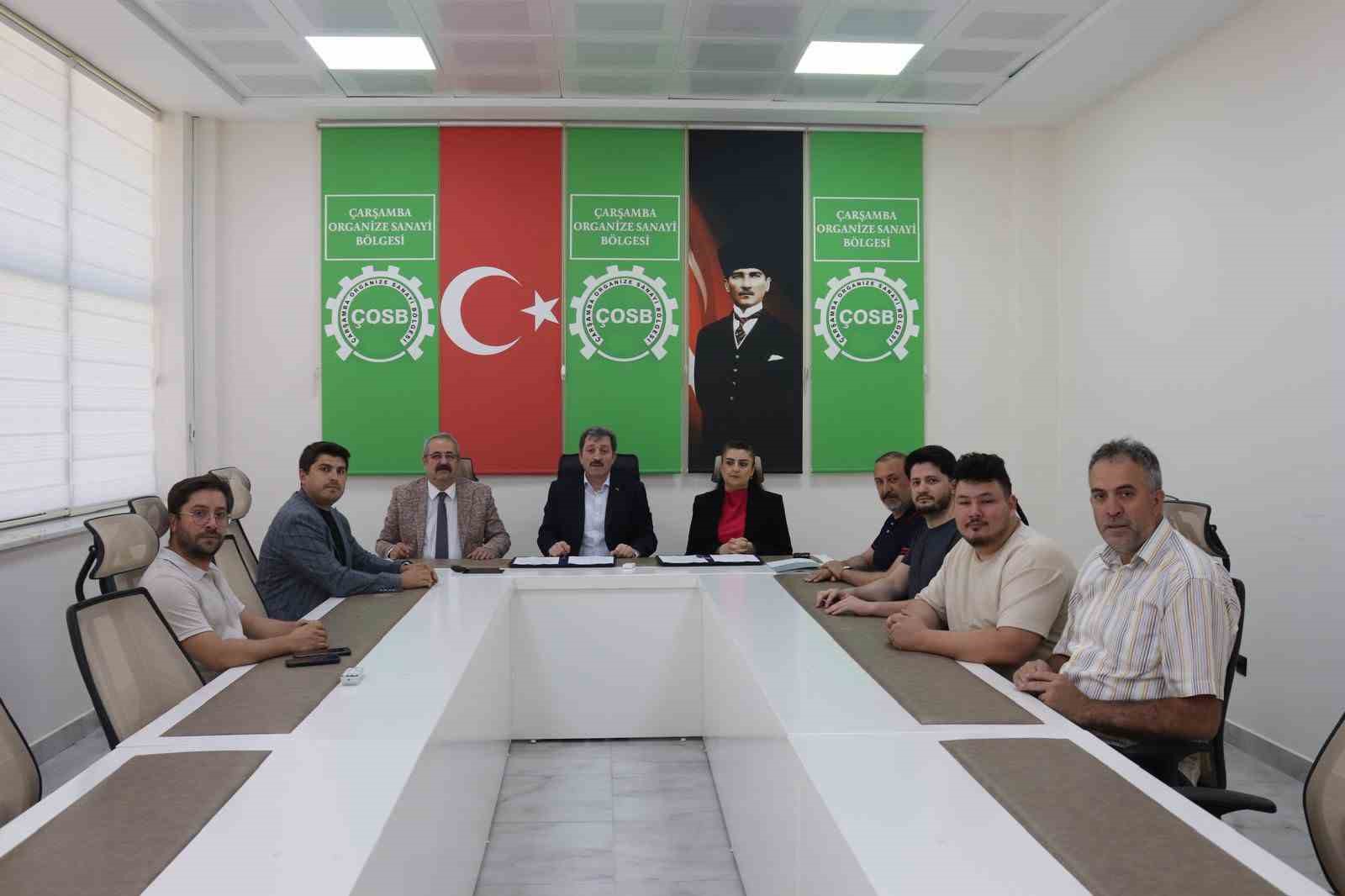 Çarşamba OSB’de ikiz dönüşüm ve kivi projeleri hayata geçiyor