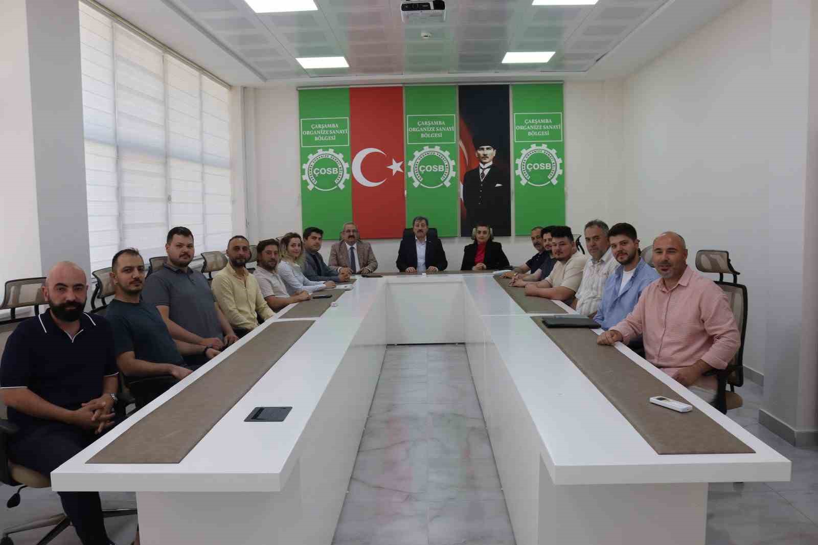 Çarşamba OSB’de ikiz dönüşüm ve kivi projeleri hayata geçiyor