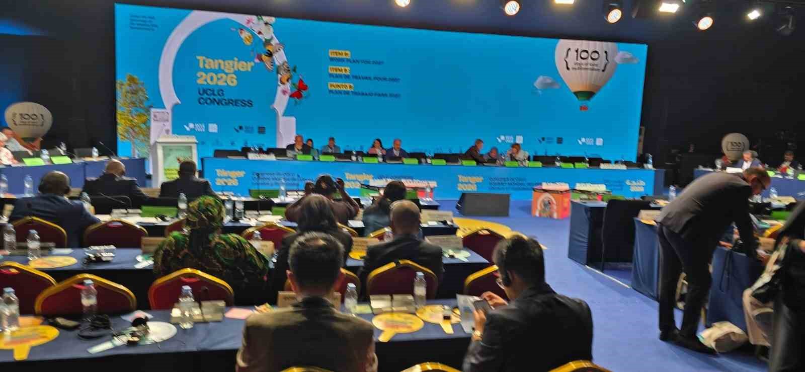 Kahta Belediye Başkanı Hallaç, UCLG Dünya Kongresi’ne katıldı